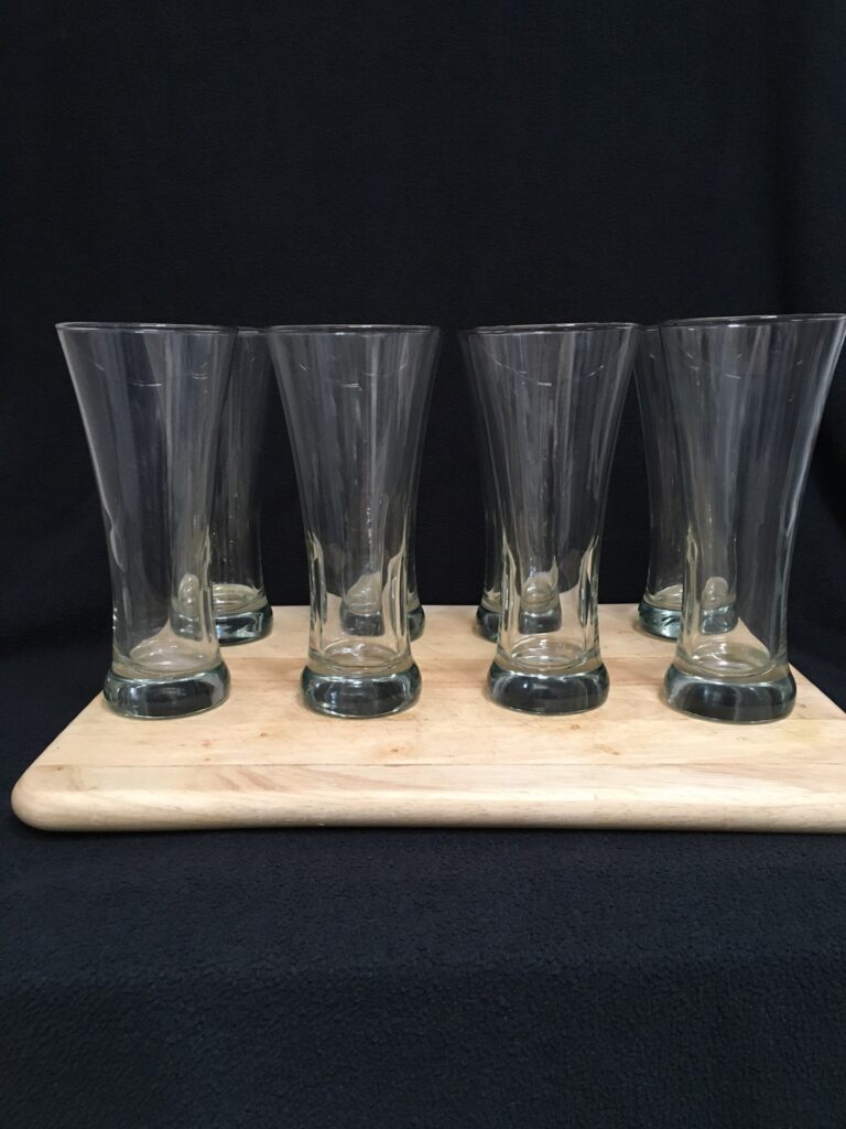 8 Beer Glasses